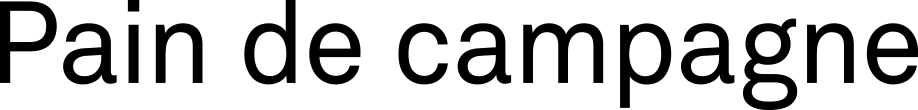 Pain de campagne